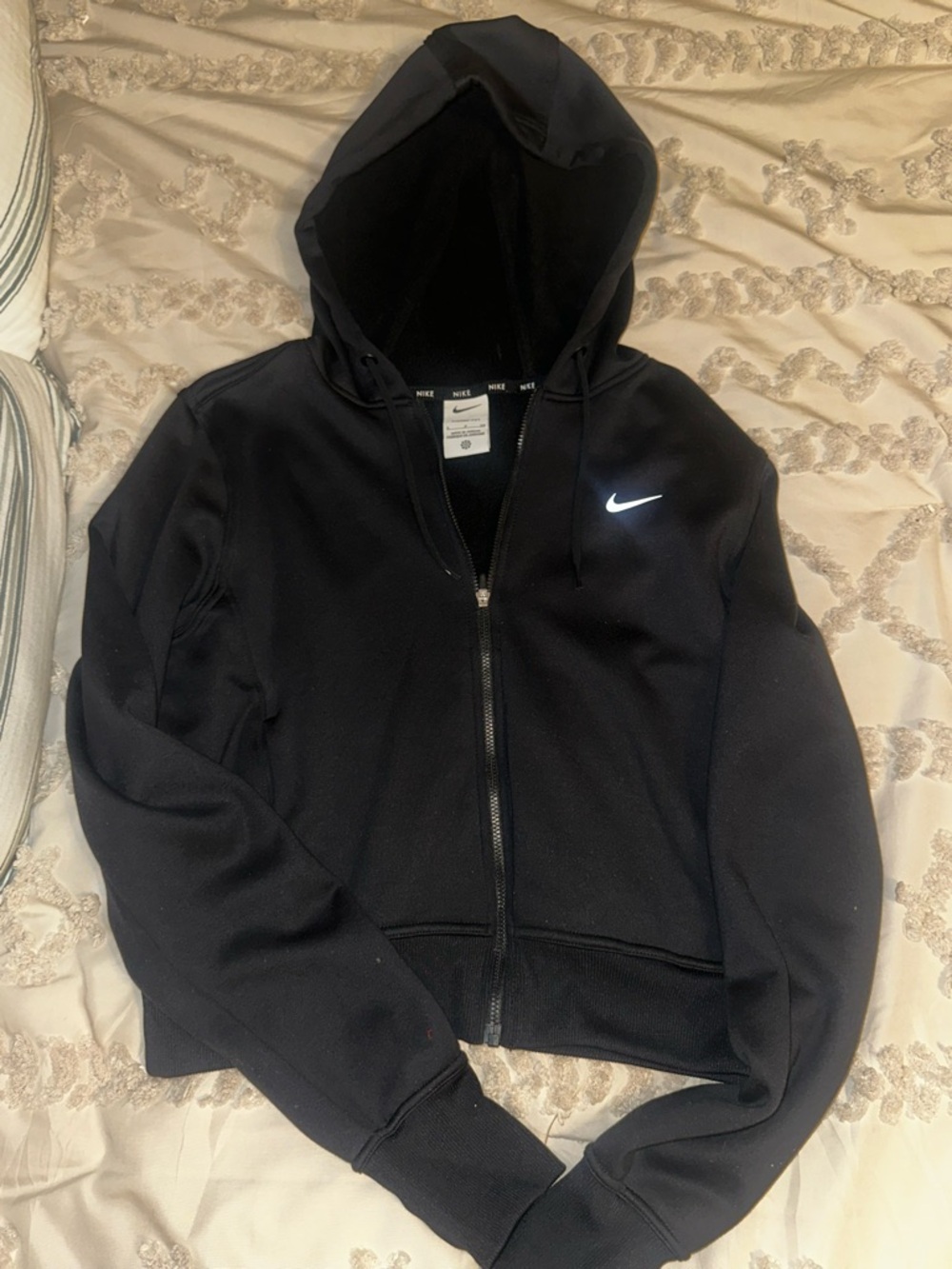 Nike Black Therma-FIT Full Zip Hoodie